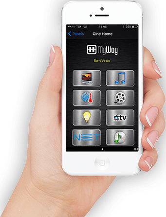 O controle está nas suas mãos 